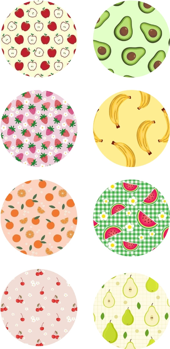 Fruit sensor patches pack of 8