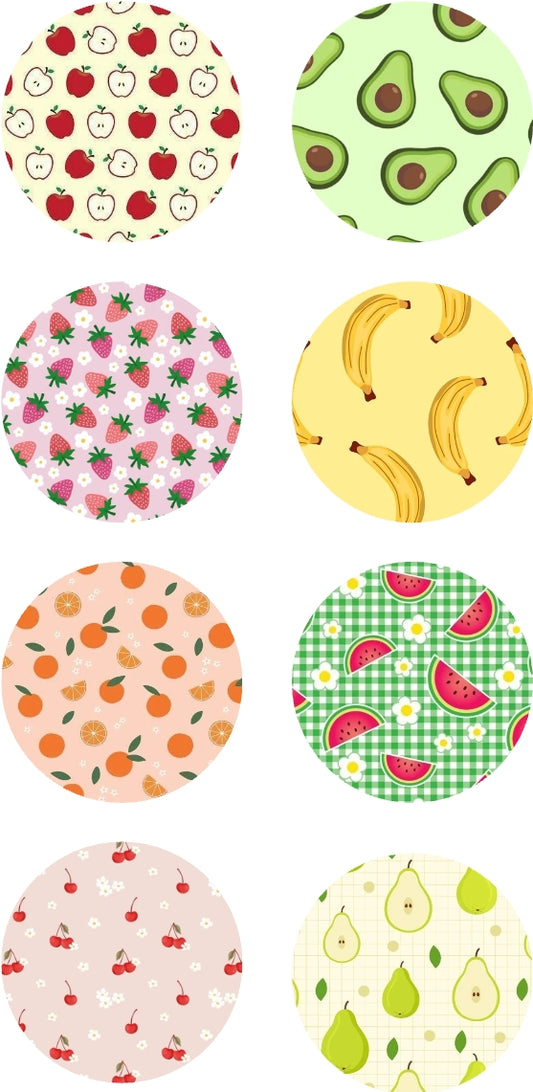 Fruit sensor patches pack of 8