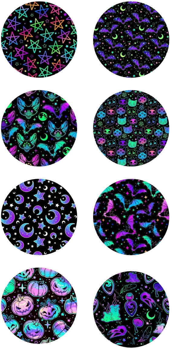 Space gothic sensor patches pack of 8