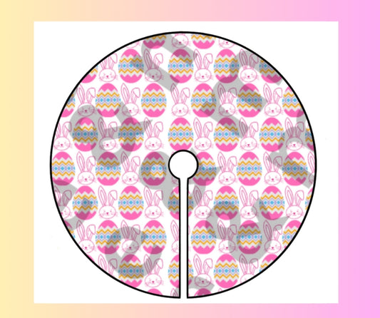 Pink Easter eggs